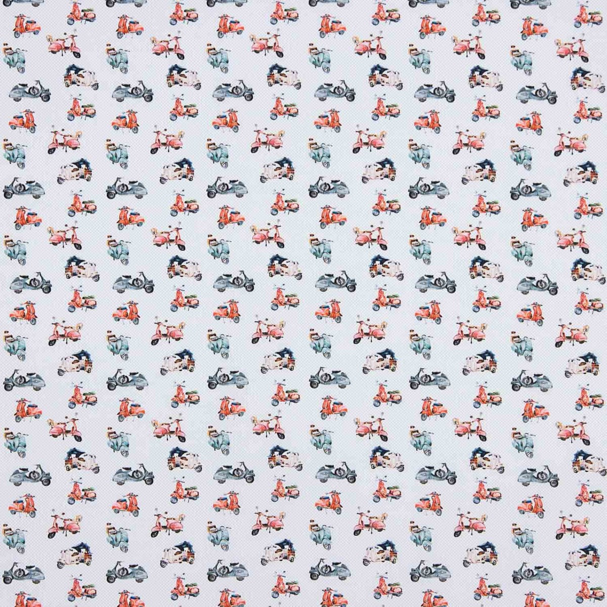 Popelín Camisero Vespas - Ribes y Casals