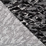 Popelín Camuflaje Gris - Ribes y Casals