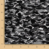 Popelín Camuflaje Gris - Ribes y Casals