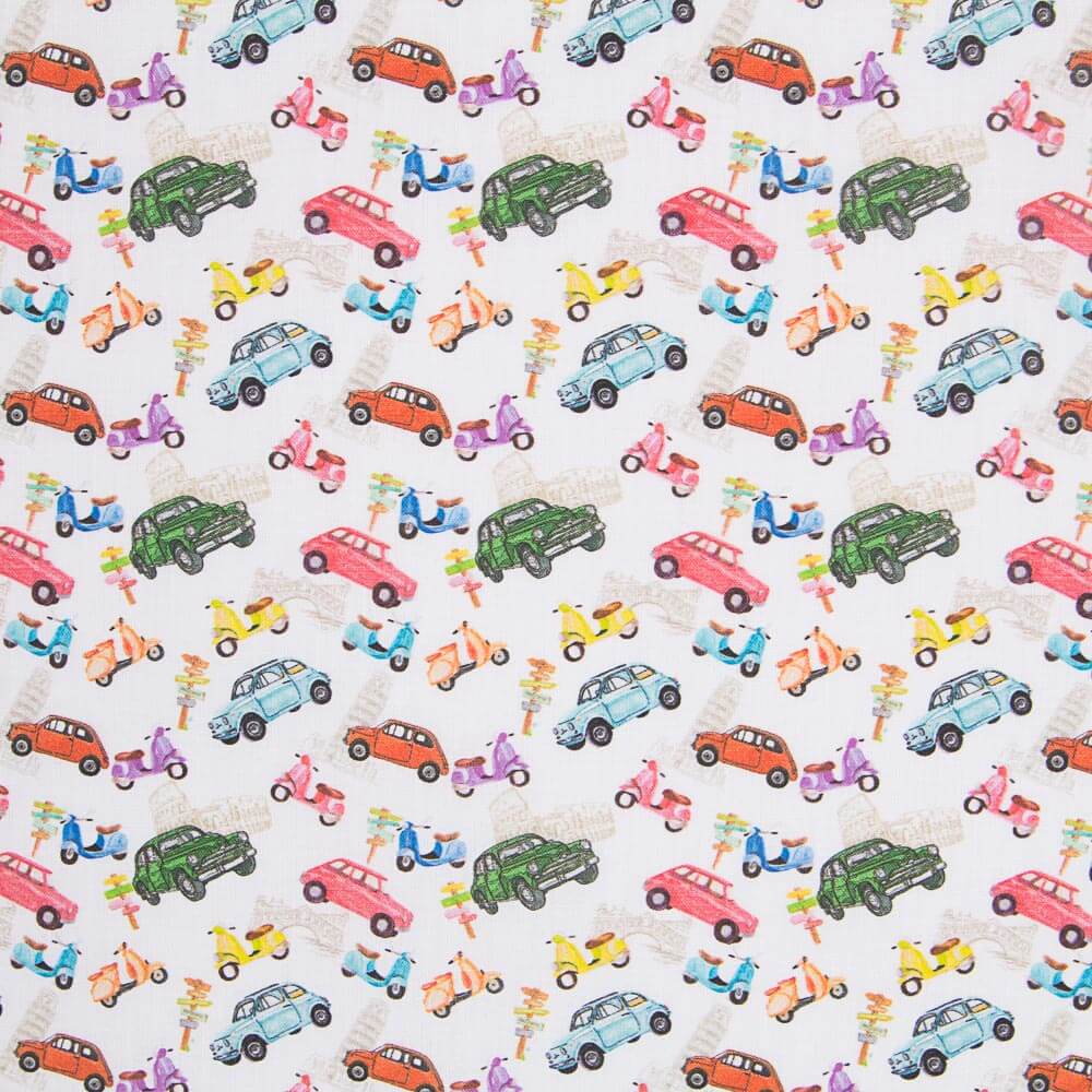 Popelín Cars - Ribes y Casals