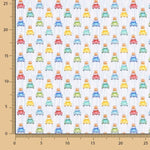 Popelín Camisero Coches Listado - Ribes y Casals