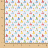 Retal Popelín Camisero Coches Listado 40x140 cm - Ribes y Casals