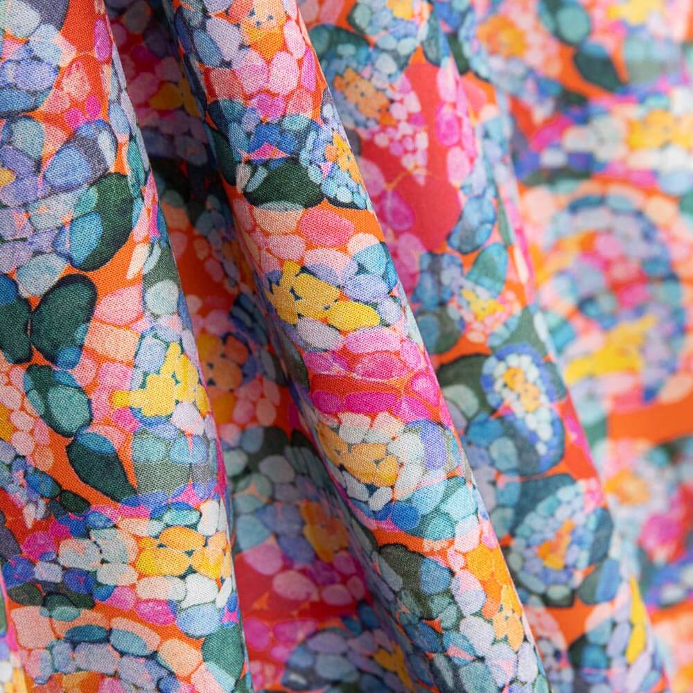 Popelín Estampado Arte Colores - Ribes y Casals