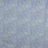 Popelín Estampado Cachemire Azules - Ribes y Casals