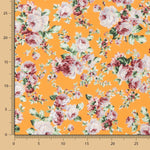 Popelín Estampado Flamenca Cretona Amarillo Huevo - Ribes y Casals