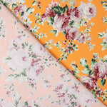Popelín Estampado Flamenca Cretona Amarillo Huevo - Ribes y Casals