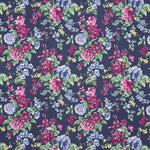 Popelín Estampado Flamenca Cretona Azul Marino - Ribes y Casals