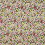 Popelín Estampado Flamenca Cretona Verde Salvia - Ribes y Casals