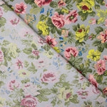 Popelín Estampado Flamenca Cretona Verde Salvia - Ribes y Casals