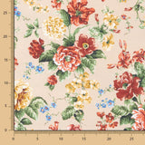 Popelín Estampado Flamenca Cretona Camel - Ribes y Casals