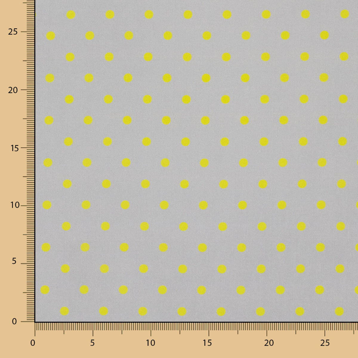 Popelín Estampado Flamenca Lunar 10mm Topo - Ribes y Casals