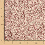 Popelín Estampado Florette Grana - Ribes y Casals