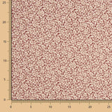 Popelín Estampado Florette Grana - Ribes y Casals