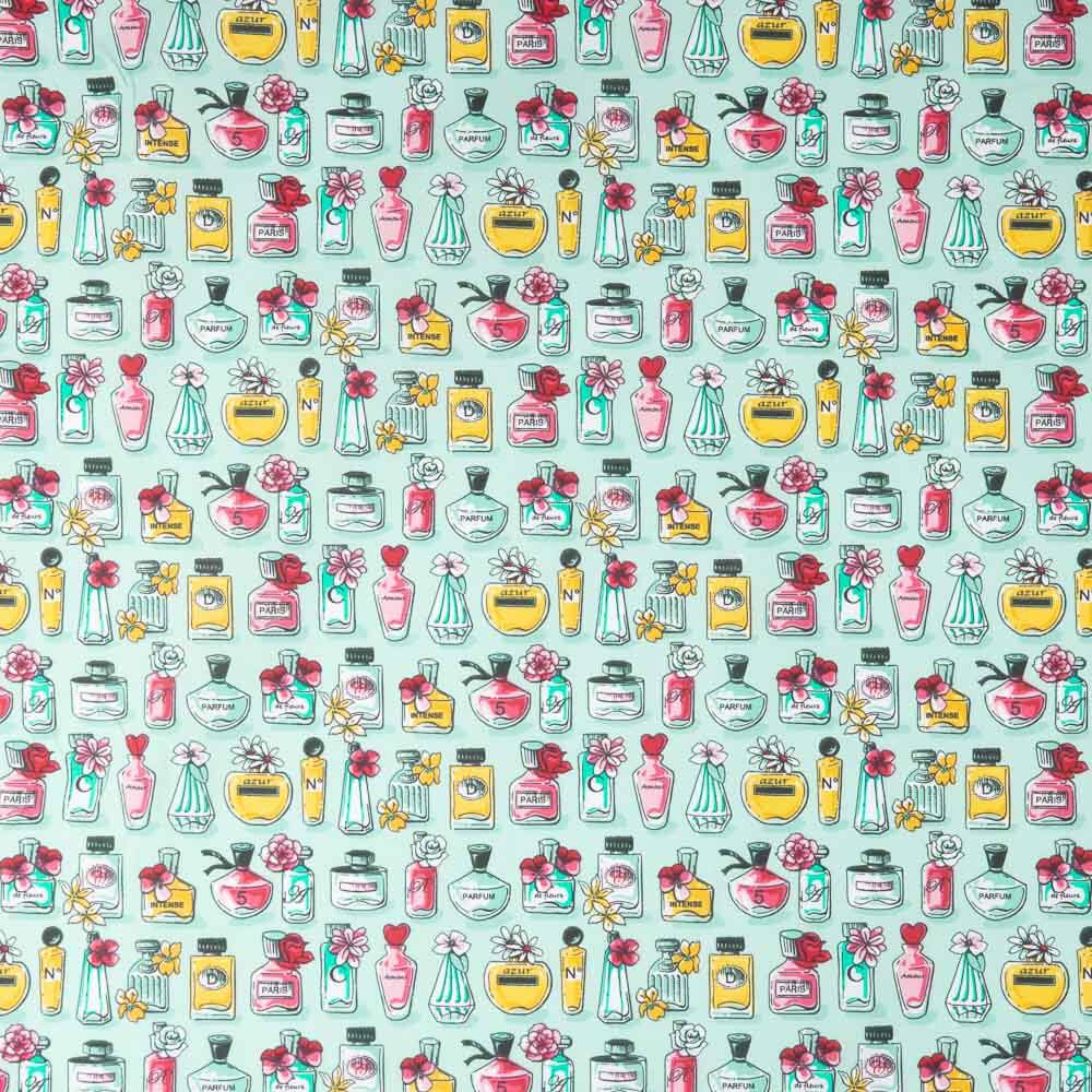 Popelín Estampado Perfume - Ribes y Casals