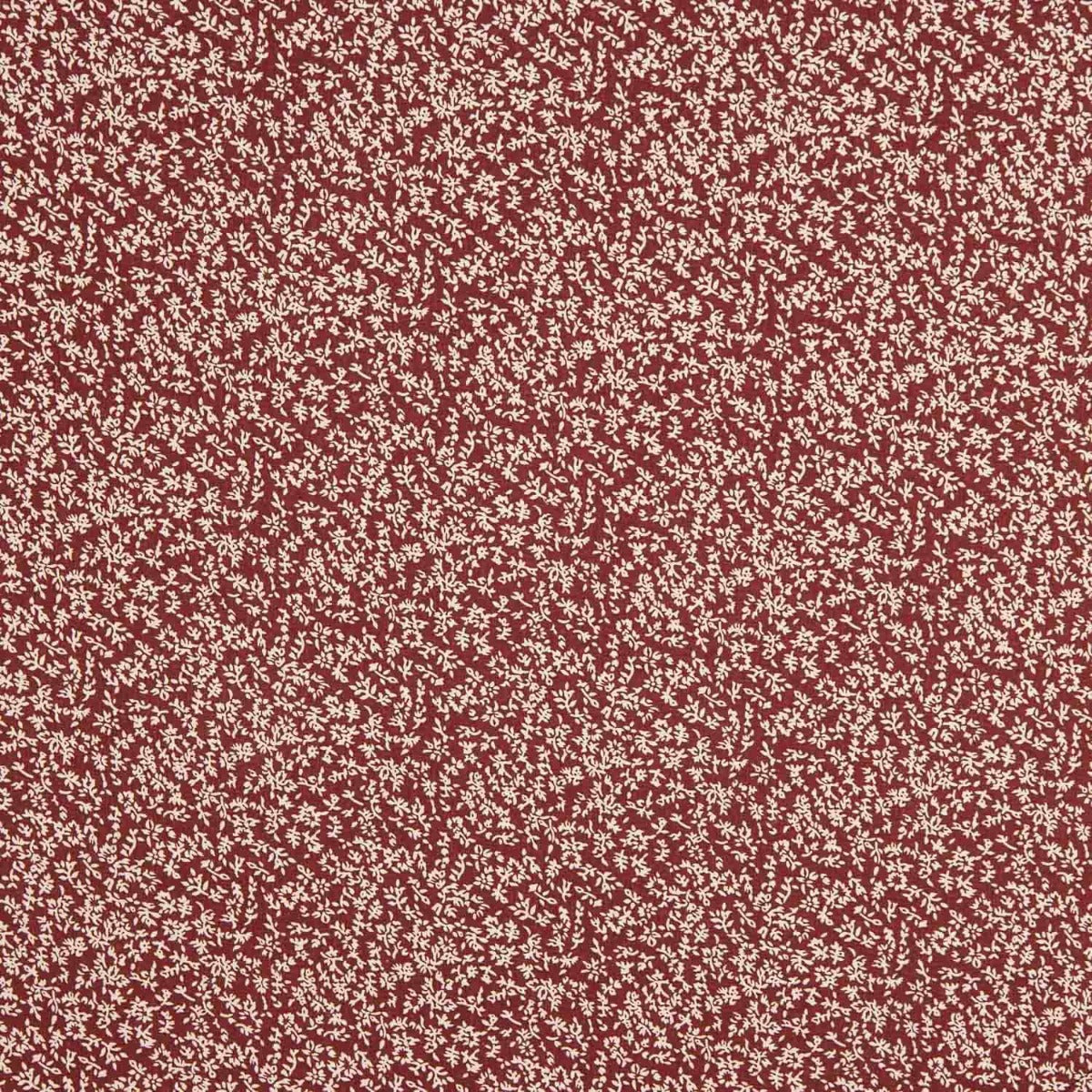 Popelín Estampado Rouse Grana - Ribes y Casals