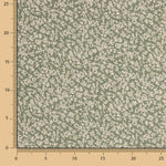 Popelín Estampado Rouse Verde - Ribes y Casals