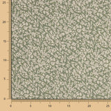 Popelín Estampado Rouse Verde - Ribes y Casals