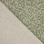 Popelín Estampado Rouse Verde - Ribes y Casals