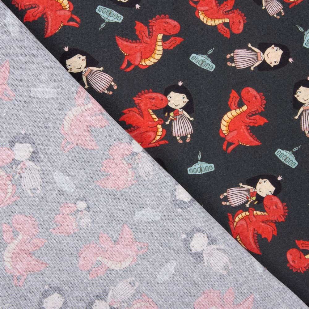 Popelín Estampado Sant Jordi - Ribes y Casals