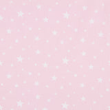 Popelín Estrellas Fondo Rosa - Ribes y Casals