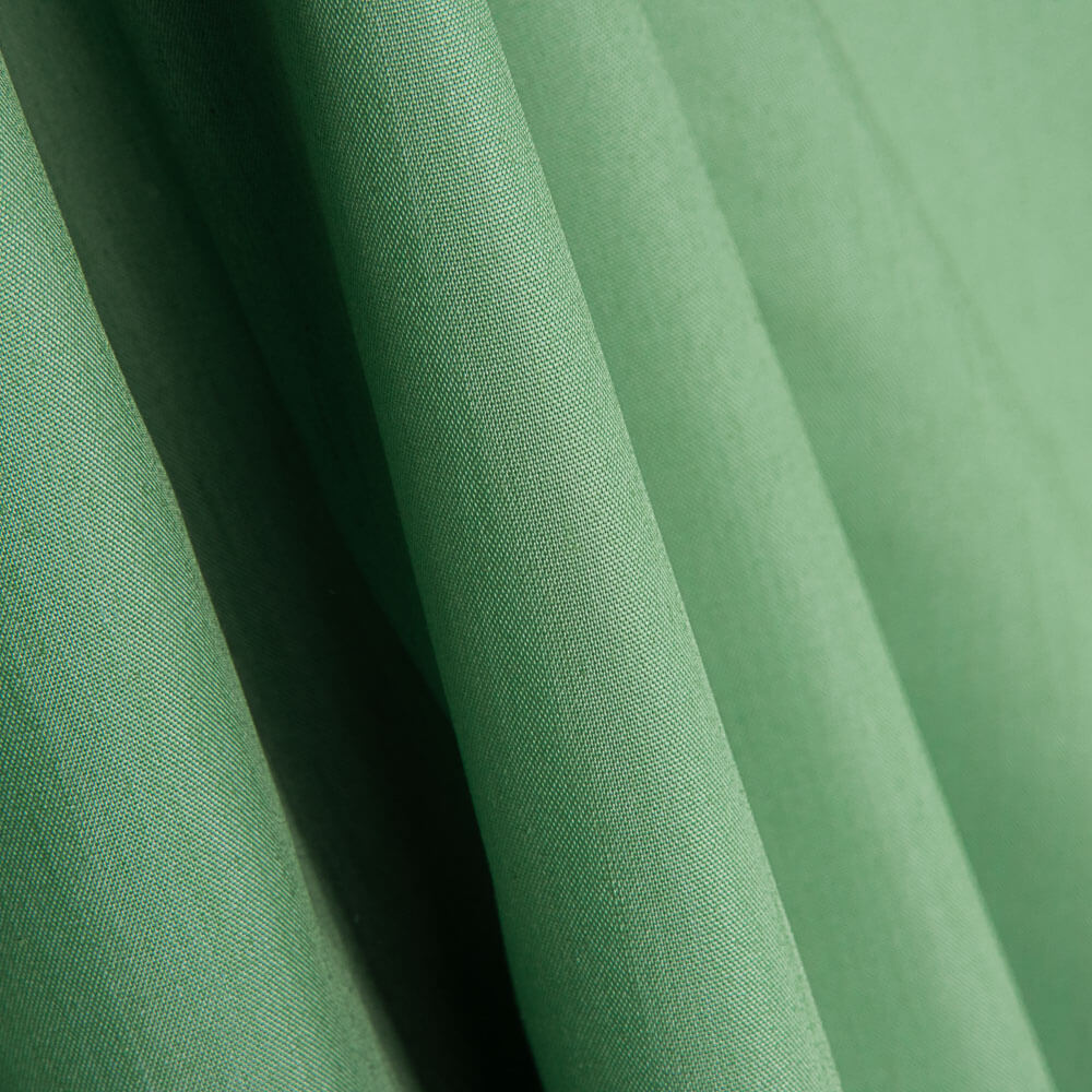 Popelín Flamenca Liso Verde Agua - Ribes y Casals