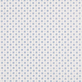 Popelín Flor Retro Azul - Ribes y Casals