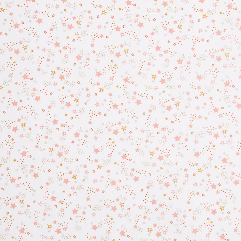 Popelín Galaxy Rosa Oeko-Tex® - Ribes y Casals