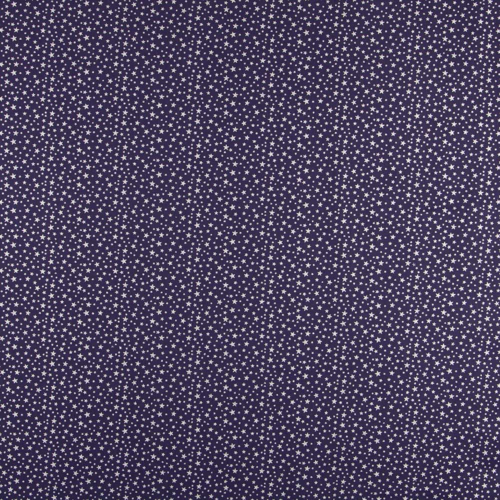 Popelín Galaxy Lurex Azul Marino - Ribes y Casals