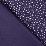 Popelín Galaxy Lurex Azul Marino - Ribes y Casals