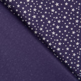 Popelín Galaxy Lurex Azul Marino - Ribes y Casals