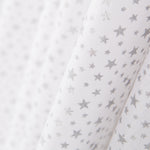 Retal Popelín Galaxy Lurex Blanco 50x145cm - Ribes y Casals