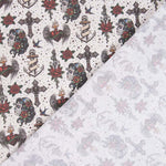 Popelín Gothic Tattoo - Ribes y Casals