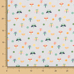 Popelín Insectos Gris - Ribes y Casals