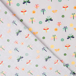 Popelín Insectos Gris - Ribes y Casals