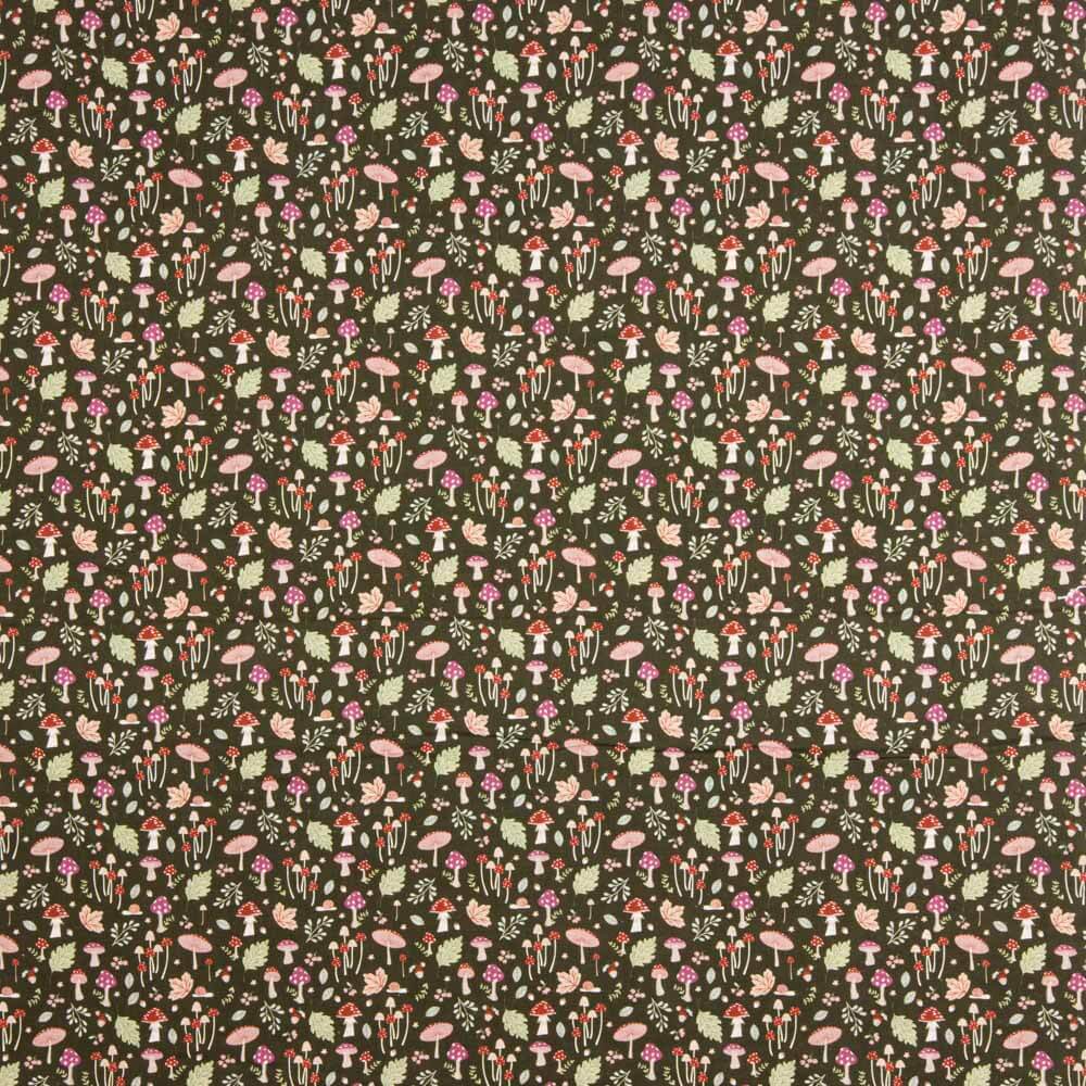 Popelín Algodón Montaña Verde - Ribes y Casals