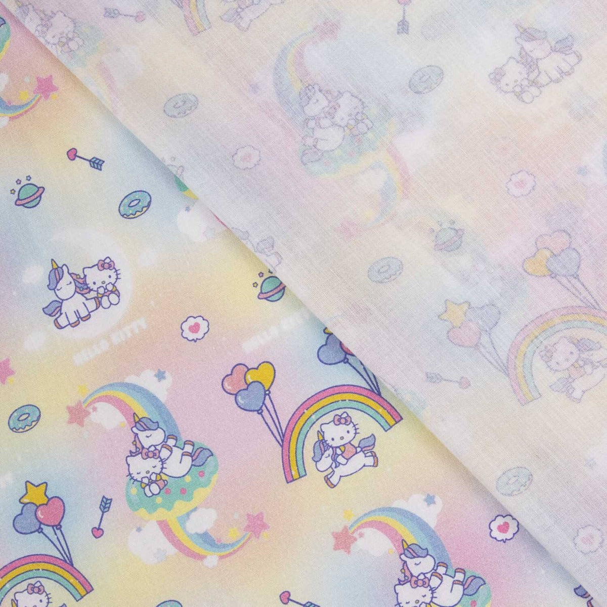 Popelín Licencia Hello Kitty y Pony - Ribes y Casals