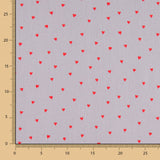 Popelín Love Gris - Ribes y Casals