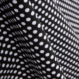 Popelín Lunares Flamenca Fondo Negro 7mm - Ribes y Casals