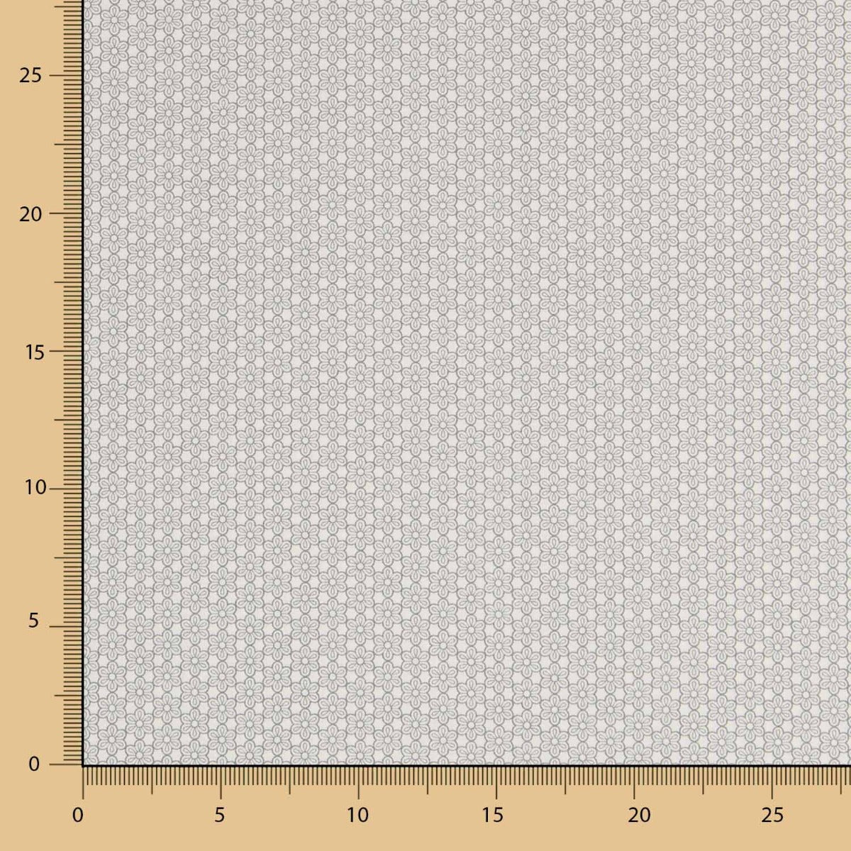 Popelín Margarita Gris - Ribes y Casals