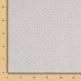 Popelín Margarita Gris - Ribes y Casals