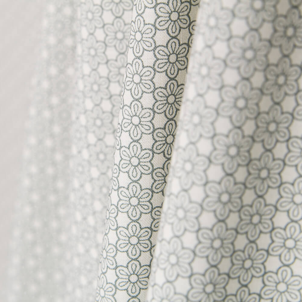 Popelín Margarita Gris - Ribes y Casals