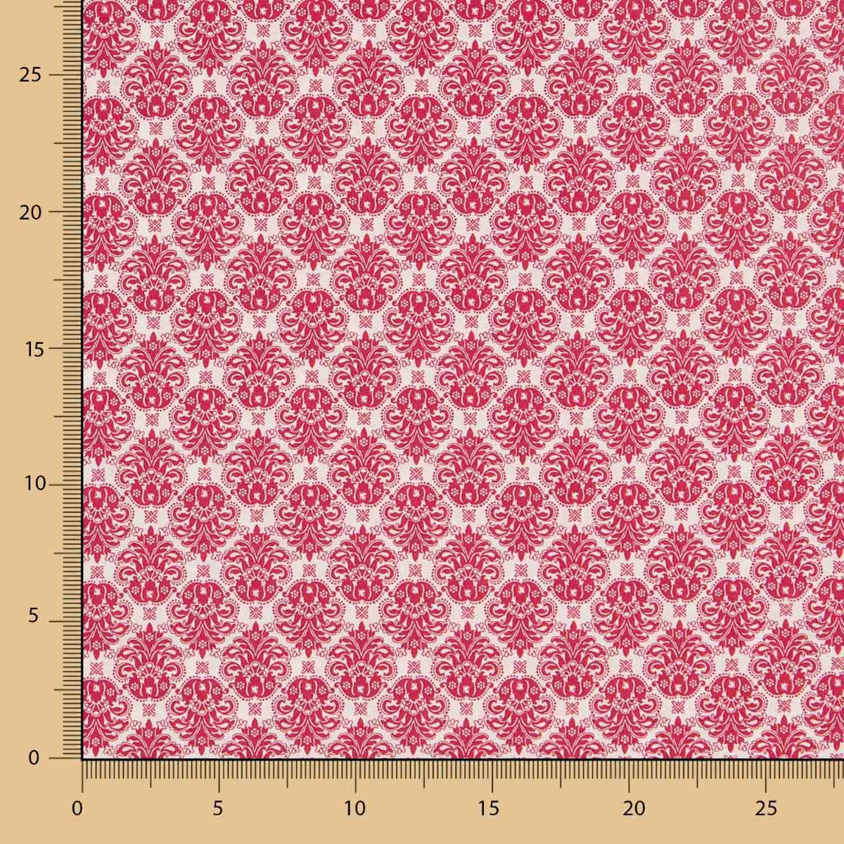 Popelín Medieval Rojo - Ribes y Casals