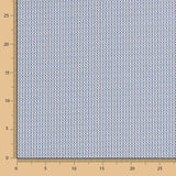 Popelín Mini Geo Azul - Ribes y Casals