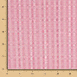 Popelín Mini Geo Rojo - Ribes y Casals