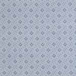 Popelín Mosaico Floral Azul - Ribes y Casals