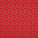 Popelín Navidad Acebo Rojo - Ribes y Casals