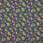 Popelín Navidad Caganer Noche - Ribes y Casals