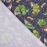 Popelín Navidad Caganer Noche - Ribes y Casals