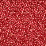 Popelín Navidad Estrellada Roja - Ribes y Casals