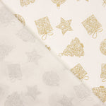 Popelín Navidad Regalos Crudo - Ribes y Casals